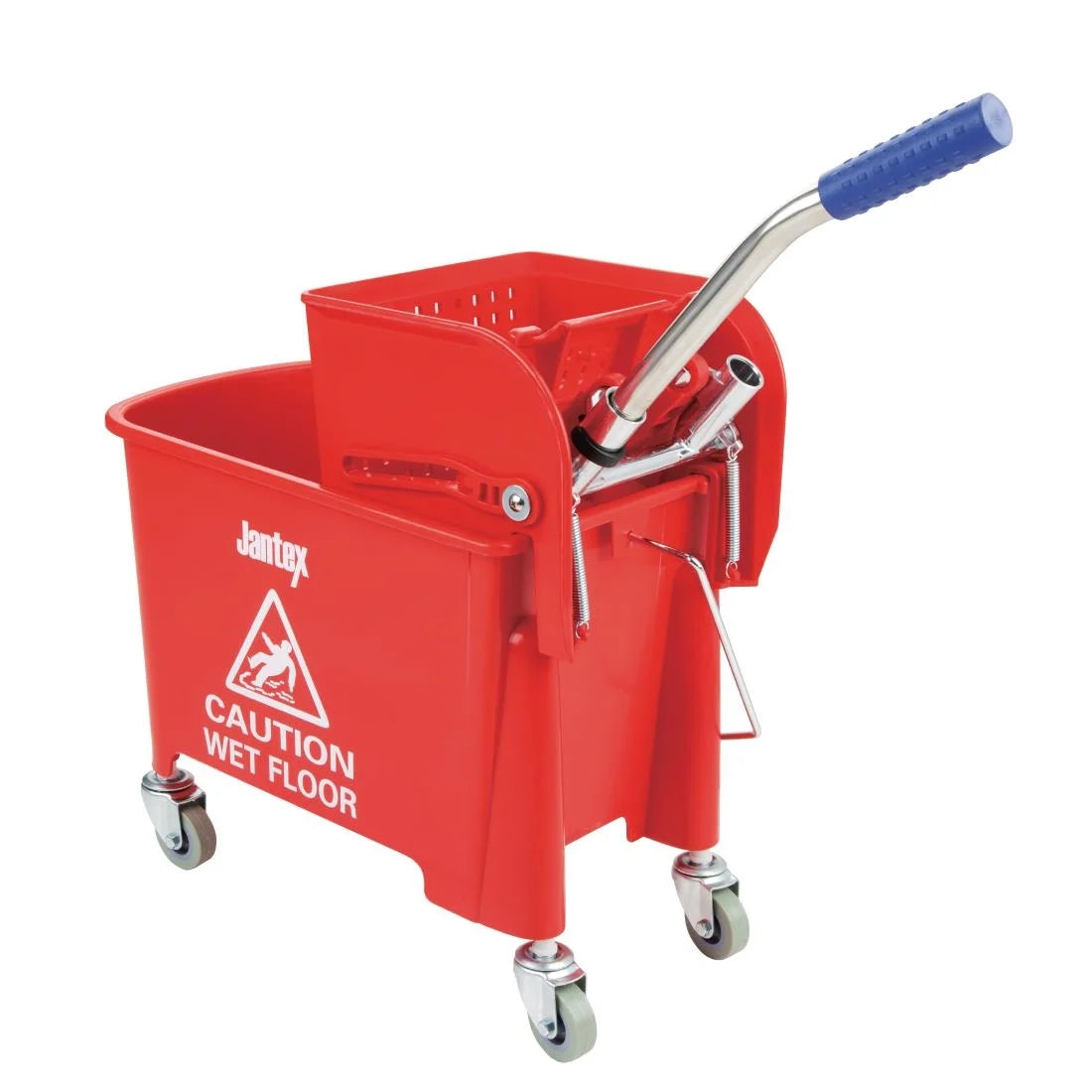 Jantex Kentucky Red Mop Bucket and Wringler