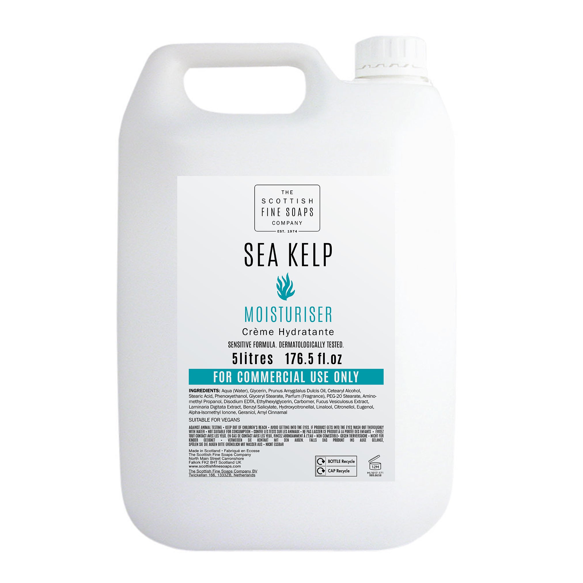 SeaKelp Moisturiser Refill Bottles (2x5Litres)