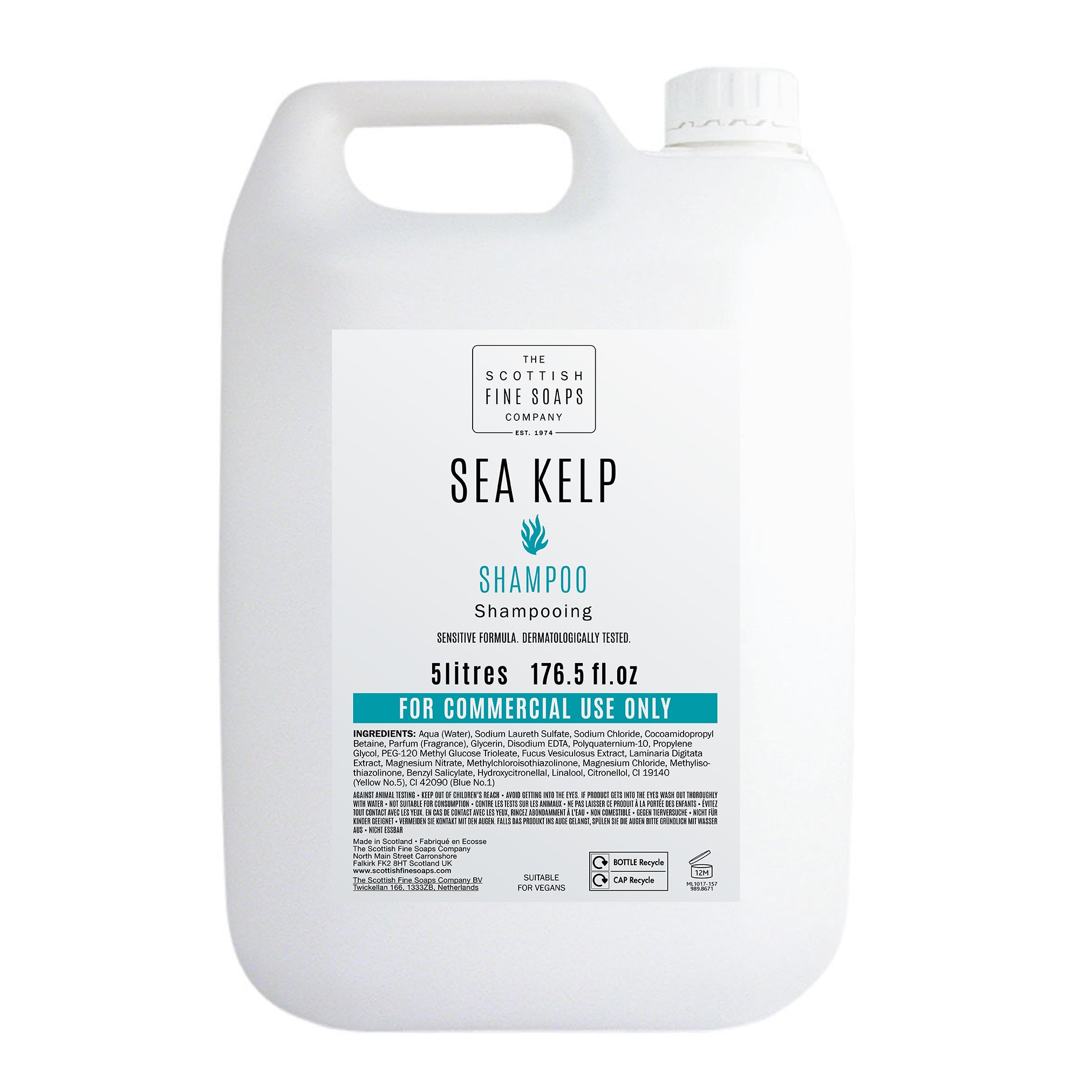 SeaKelp Shampoo Refill Bottles (2x5Litres)