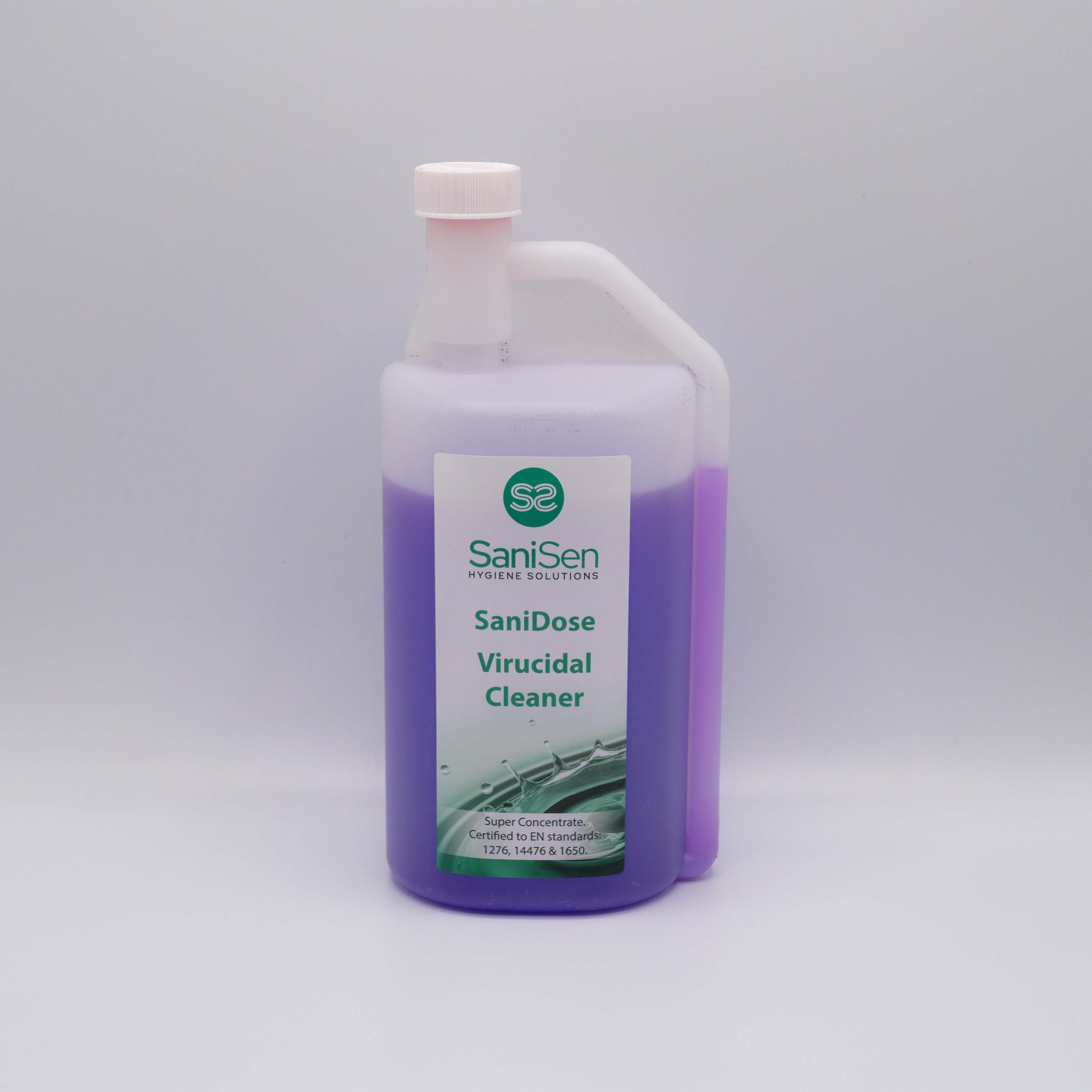 SANIDOSE - Super Concentrated Virucidal Cleaner (6 x 1 Litres)