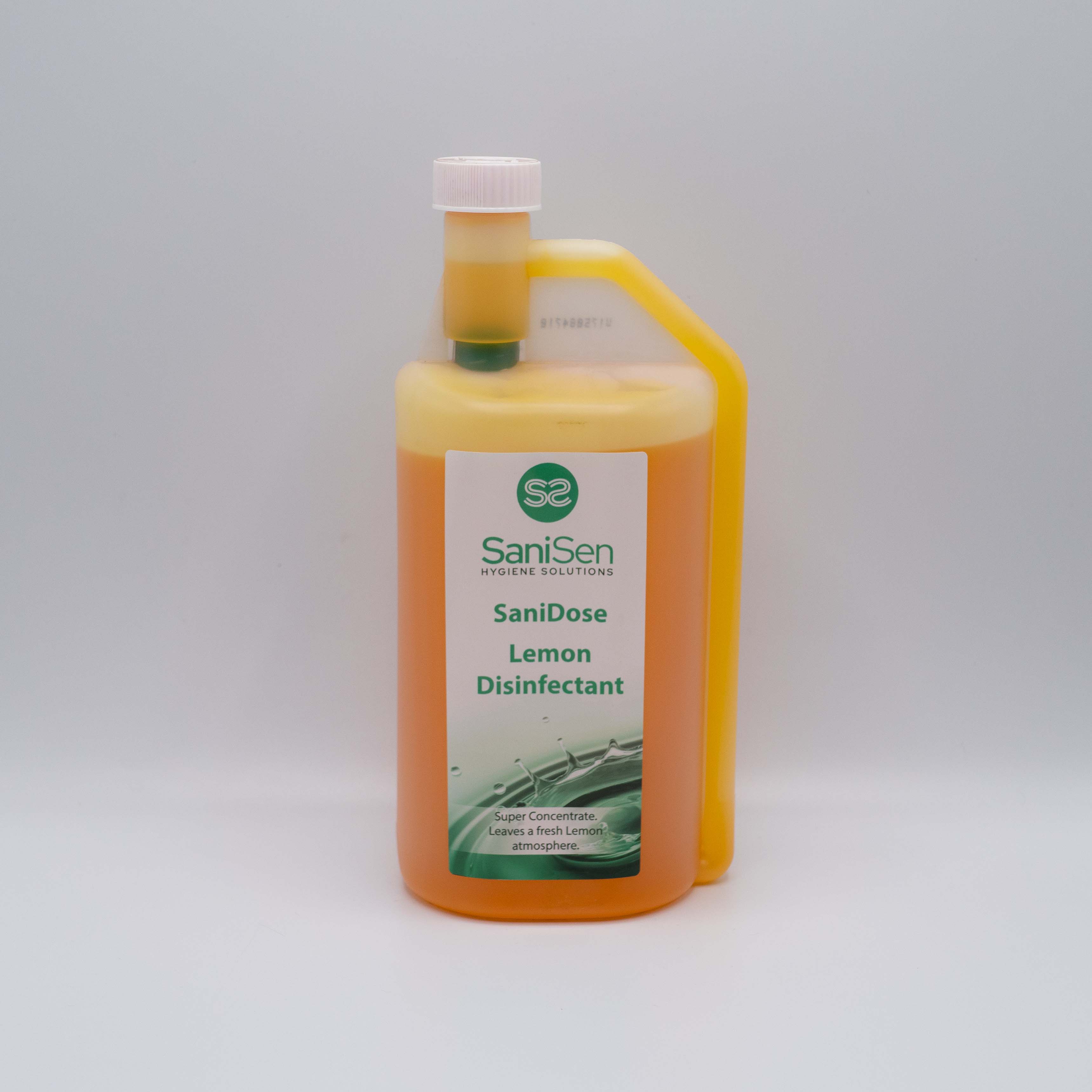 SANIDOSE - Super Concentrated Lemon Disinfectant (6 x 1 Litres)