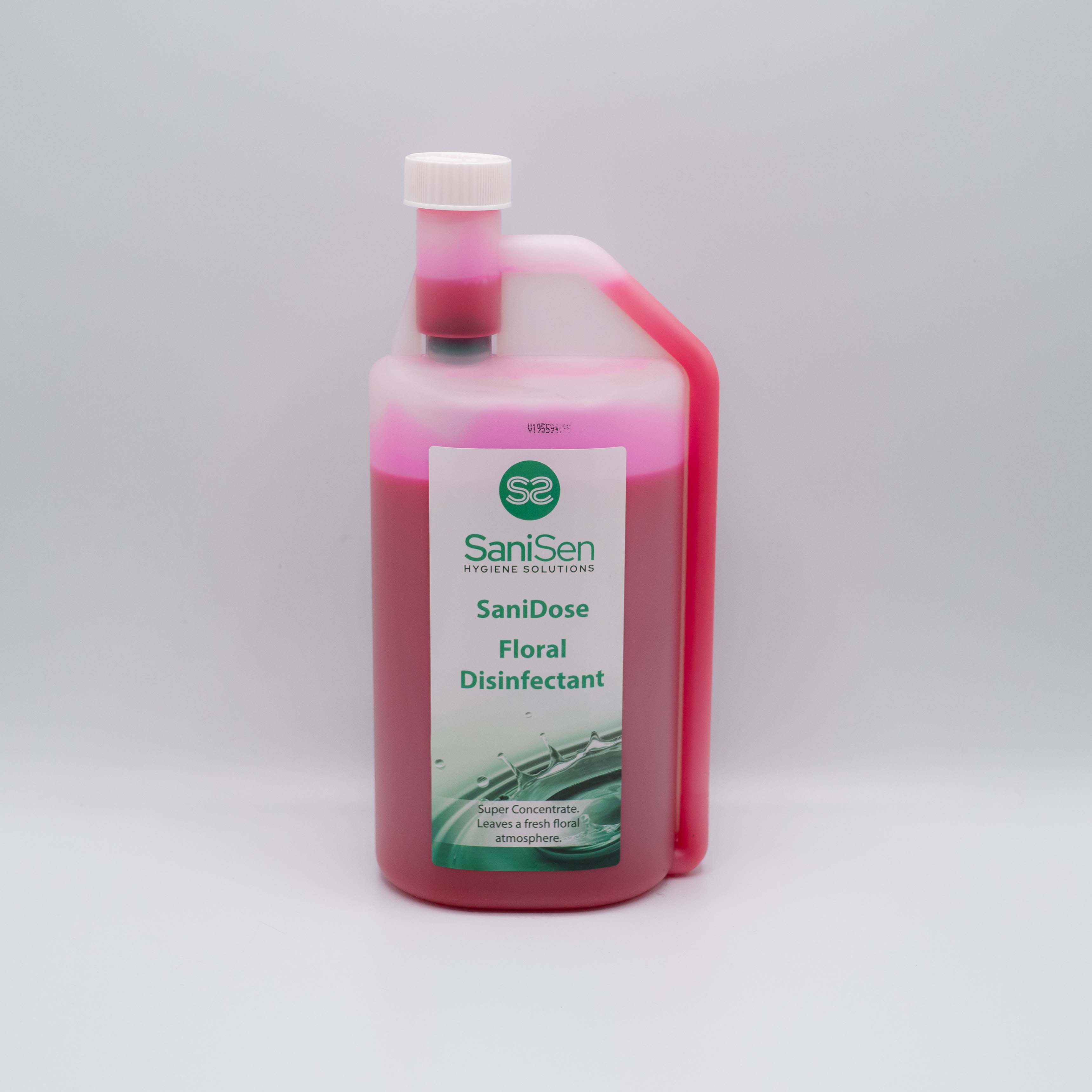 SANIDOSE - Super Concentrated Floral Disinfectant (6 x 1 Litres)