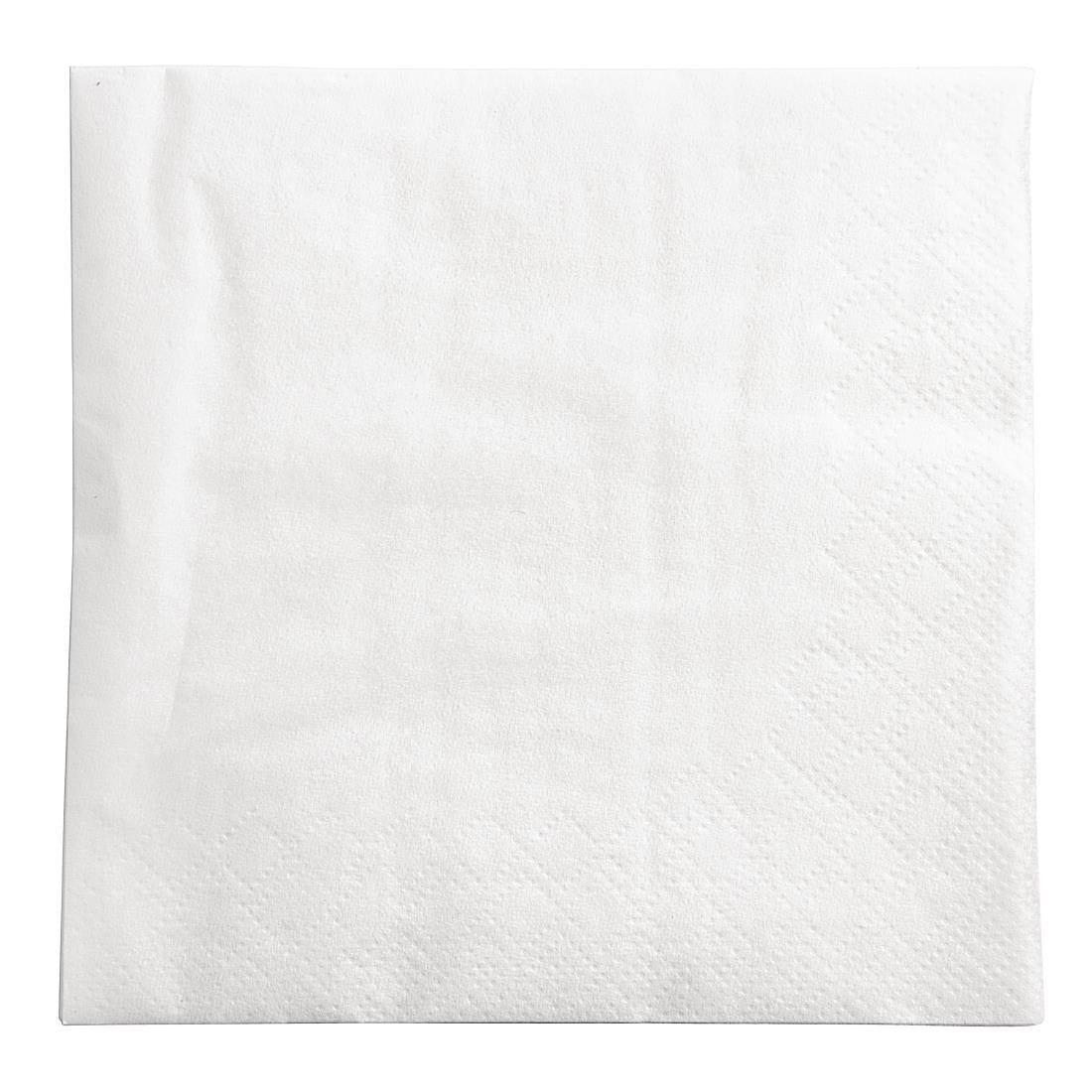 Fasana Cocktail Napkin White 24x24cm2pl 1/4 Fold (Pack of 1500)