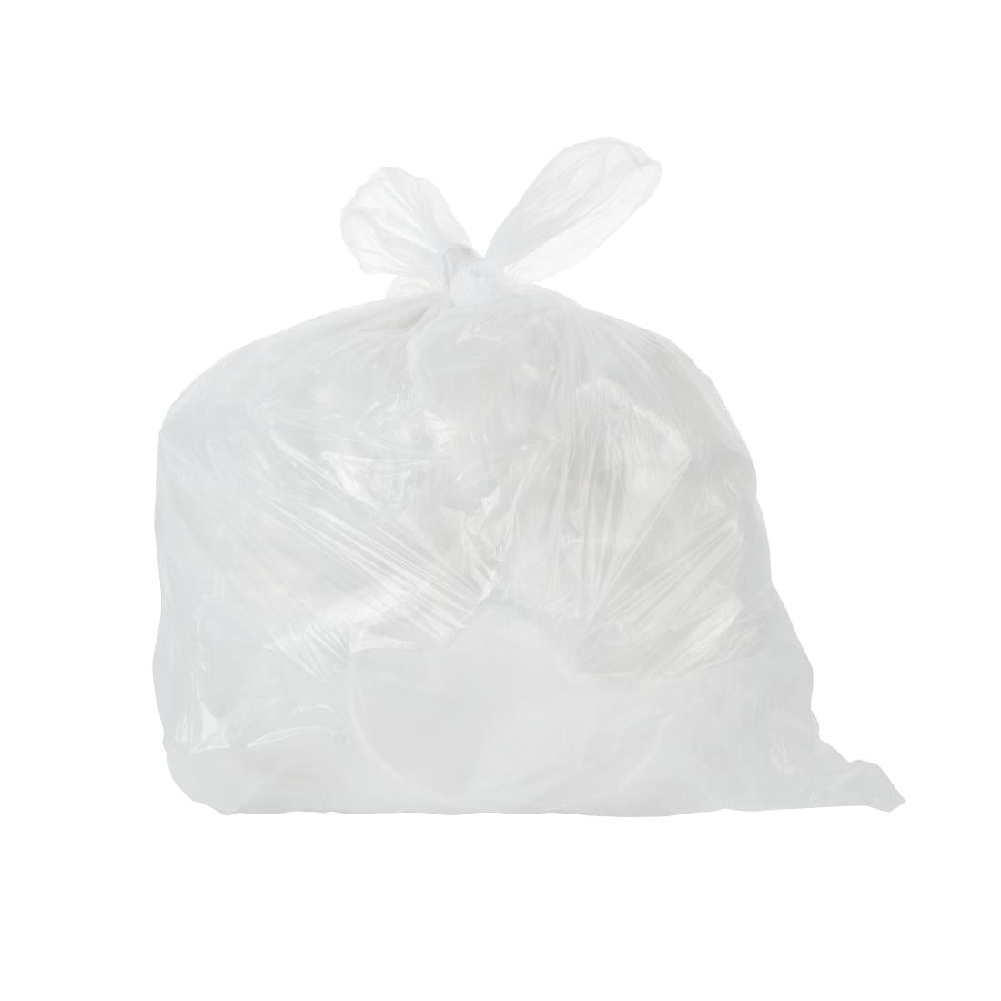 Jantex Small White Swing Bin Liners 50Ltr (Pack of 1000)