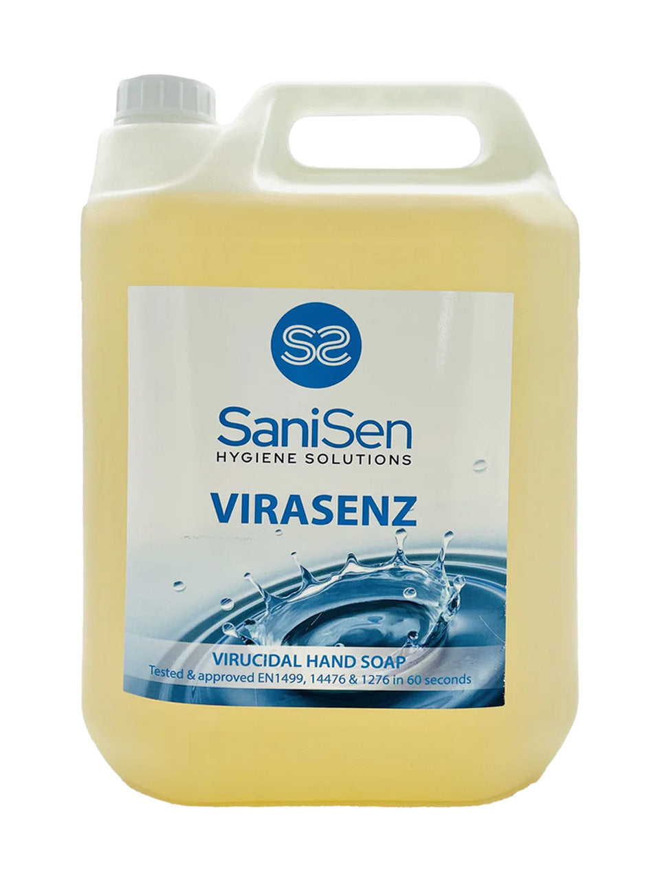 Virucidal Hand Soap Tested and approved EN1499 30 seconds (2x5Litres)